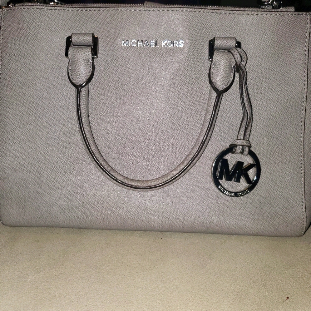 Michael Kors Grey Purse